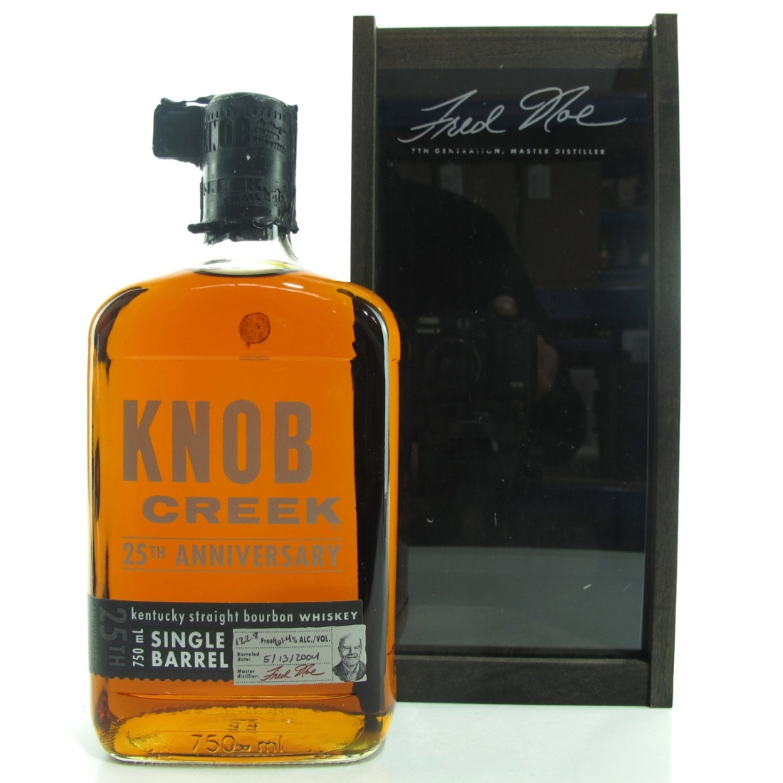 Knob Creek 2004 Single Barrel 122.8 Proof / 25th Anniversary