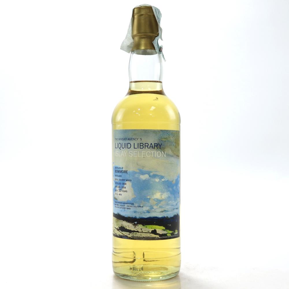 Bowmore 1998 Whisky Agency 10 Year Old / Liquid Library