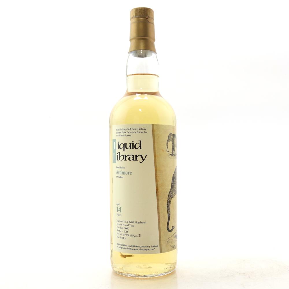 Ardmore 2000 Whisky Agency 14 Year Old Heavily Peated / Liquid Library
