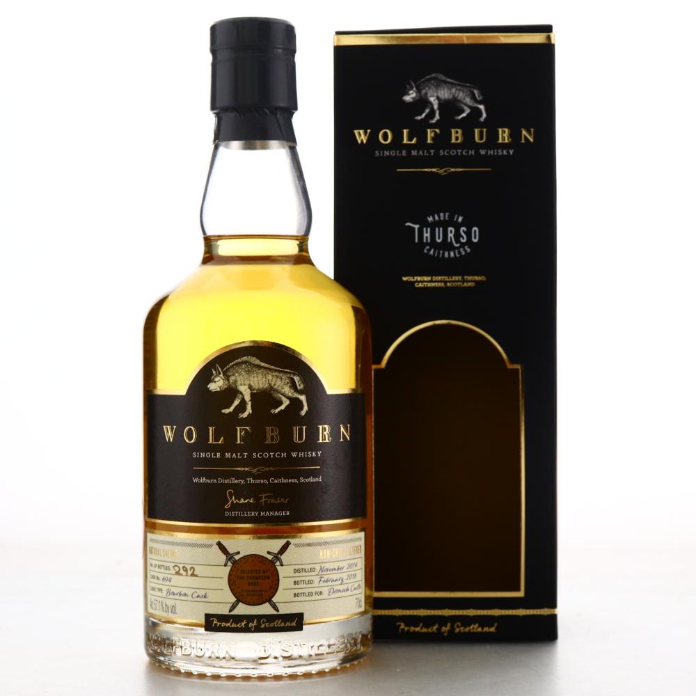 Wolfburn 2014 Single Cask #694 / Dornoch Castle Whisky Bar 18th Anniversary