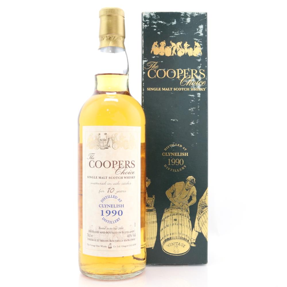 Clynelish 1990 Cooper's Choice 10 Year Old / Auxil Import