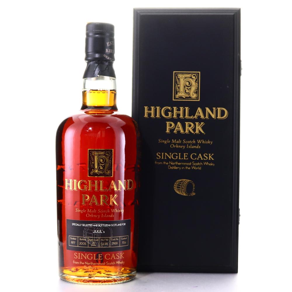 Highland Park 1977 Single Cask 28 Year Old #7959 / JUUL's