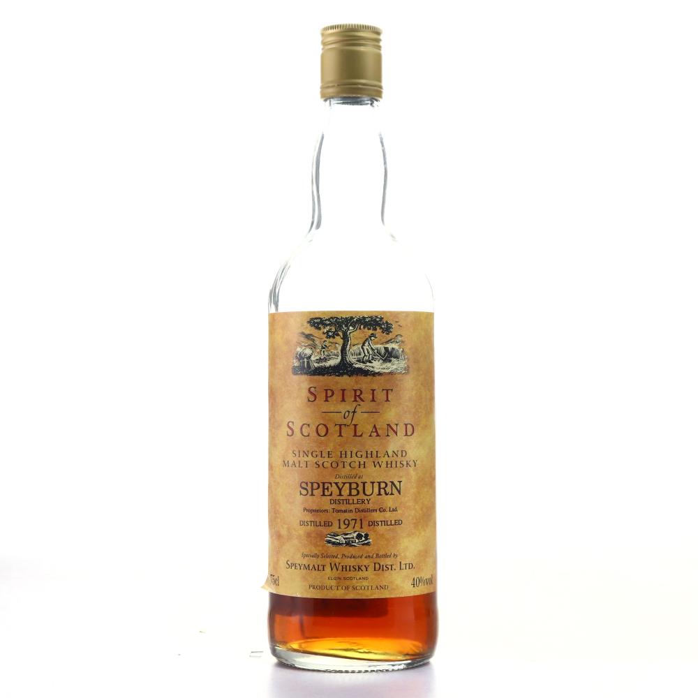 Speyburn 1971 Gordon and MacPhail Spirit of Scotland