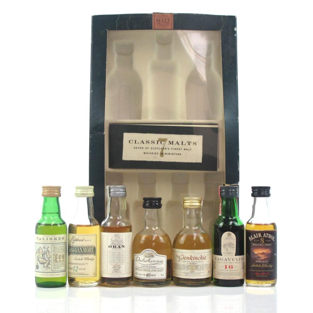 Classic Malt Miniature Gift Set 7 x 5cl