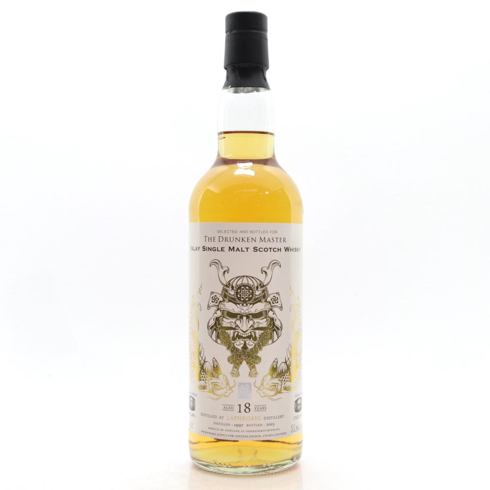 Laphroaig 1997 Whisky Agency 18 Year Old / The Drunken Master