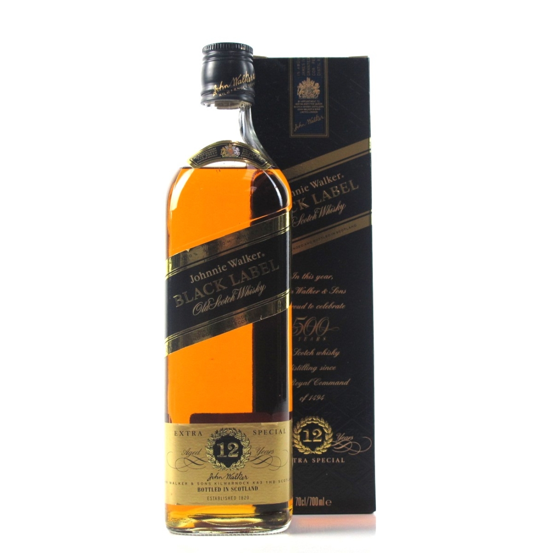 Johnnie Walker Black Label 500 Years of Distilling