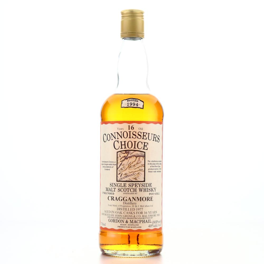 Cragganmore 1977 Gordon and MacPhail 16 Year Old 75cl / US Import