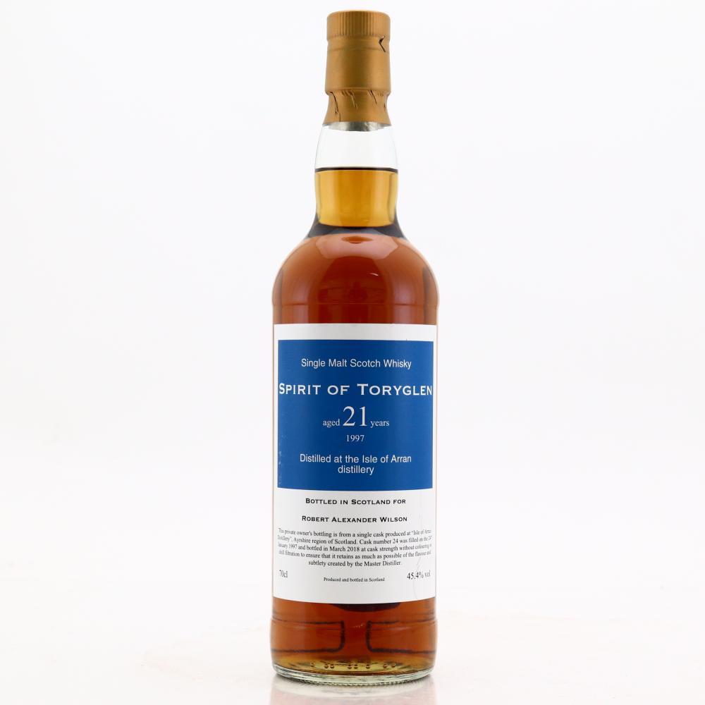 Arran 1997 Private Cask 21 Year Old #24 / Spirit of Toryglen