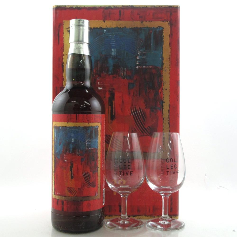 Clynelish 2008 Artist Collective 10 Year Old #2.7 / with 2 x Glasses
