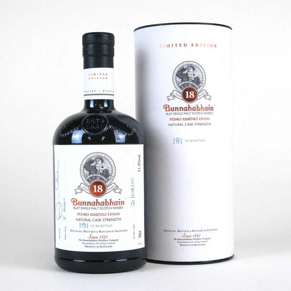 Bunnahabhain 18 Year Old Feis Ile 2010 / PX Finish