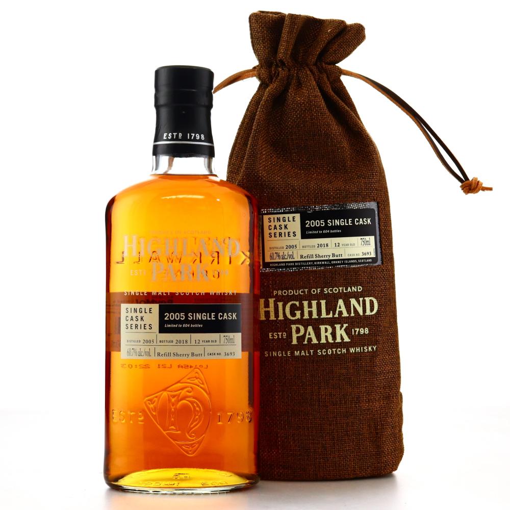 Highland Park 2005 Single Cask 12 Year Old #3693 75cl / BevMo 