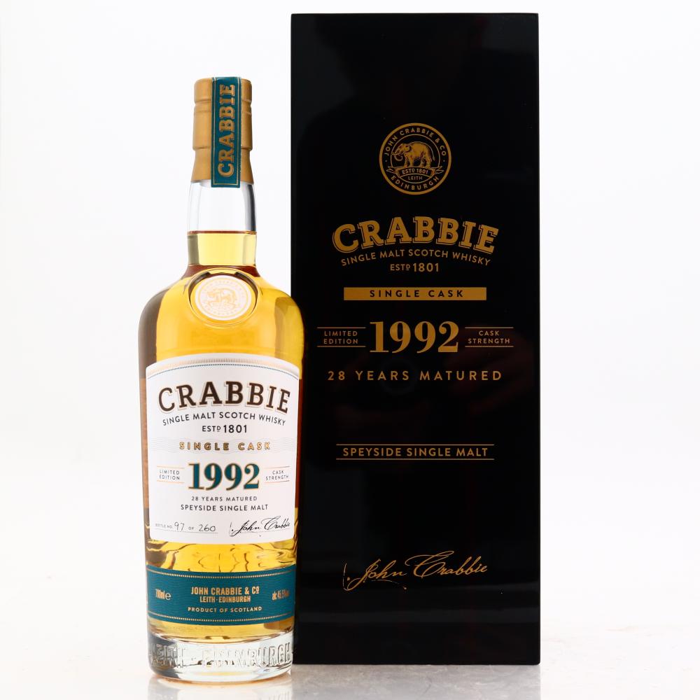 Crabbie 1992 Single Cask 28 Year Old Speyside Single Malt