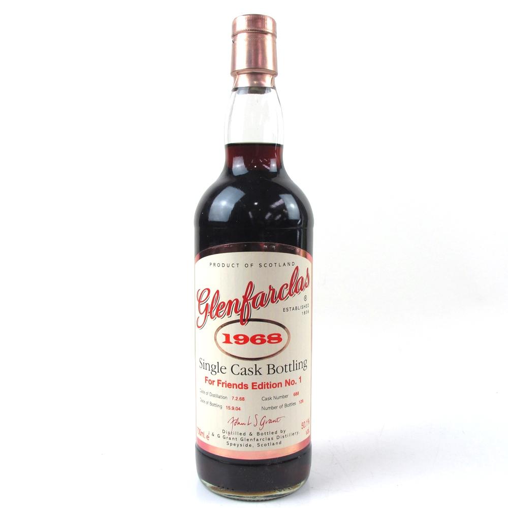 Glenfarclas 1968 Single Cask 36 Year Old #688 / For Friends Edition No.1