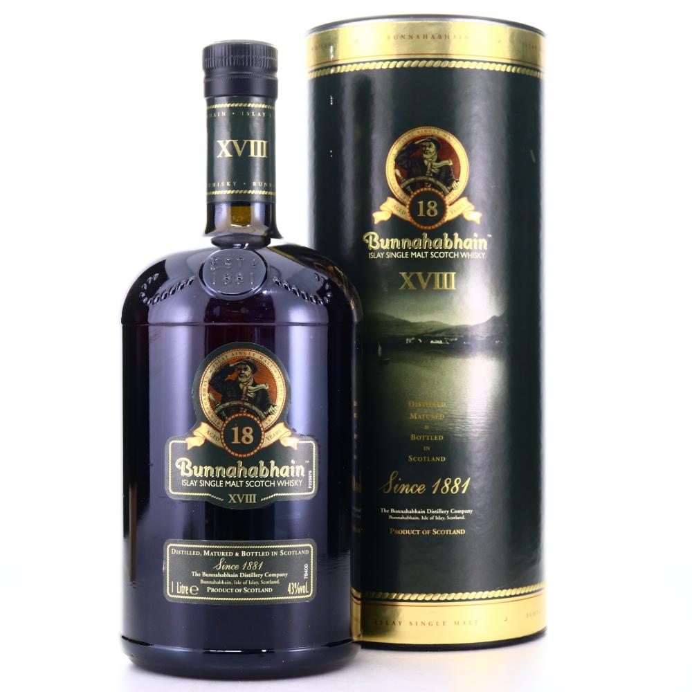Bunnahabhain 18 Year Old 1 Litre pre-2010