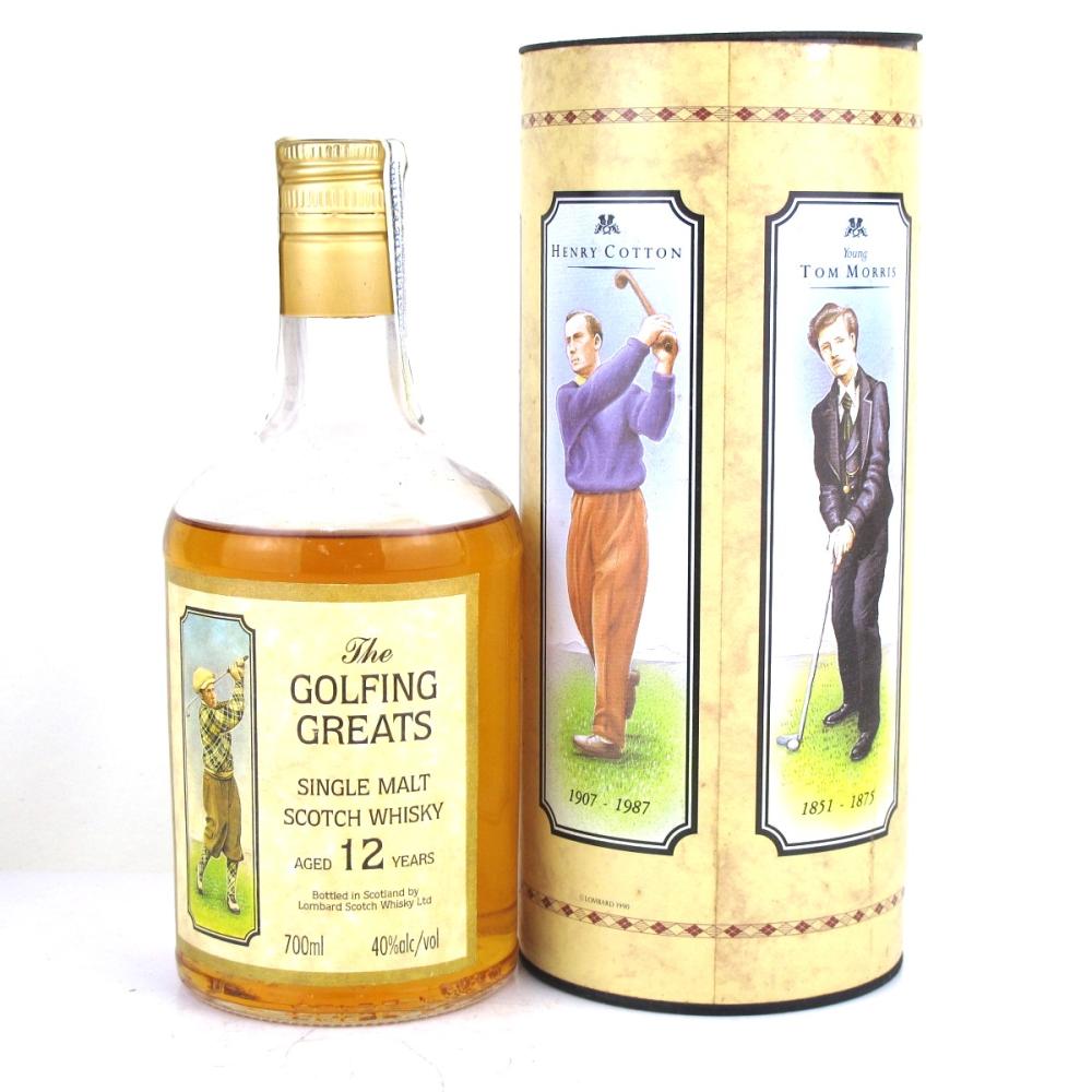 Lombard 12 Year Old Highland Single Malt / The Golfing Greats