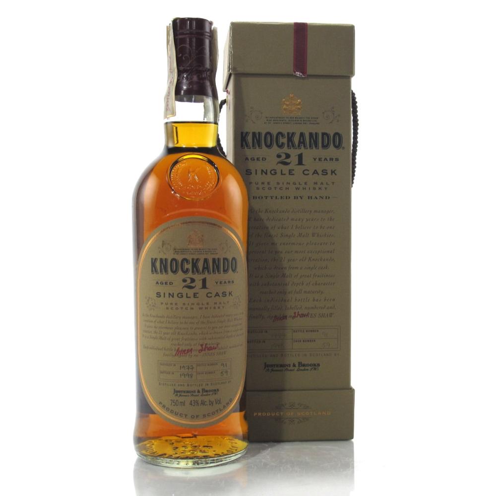 Knockando 1977 Single Cask 21 Year Old #59 75cl / US Import