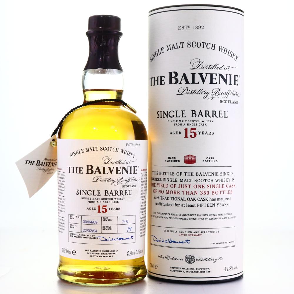 Balvenie 1994 Single Barrel 15 Year Old #718