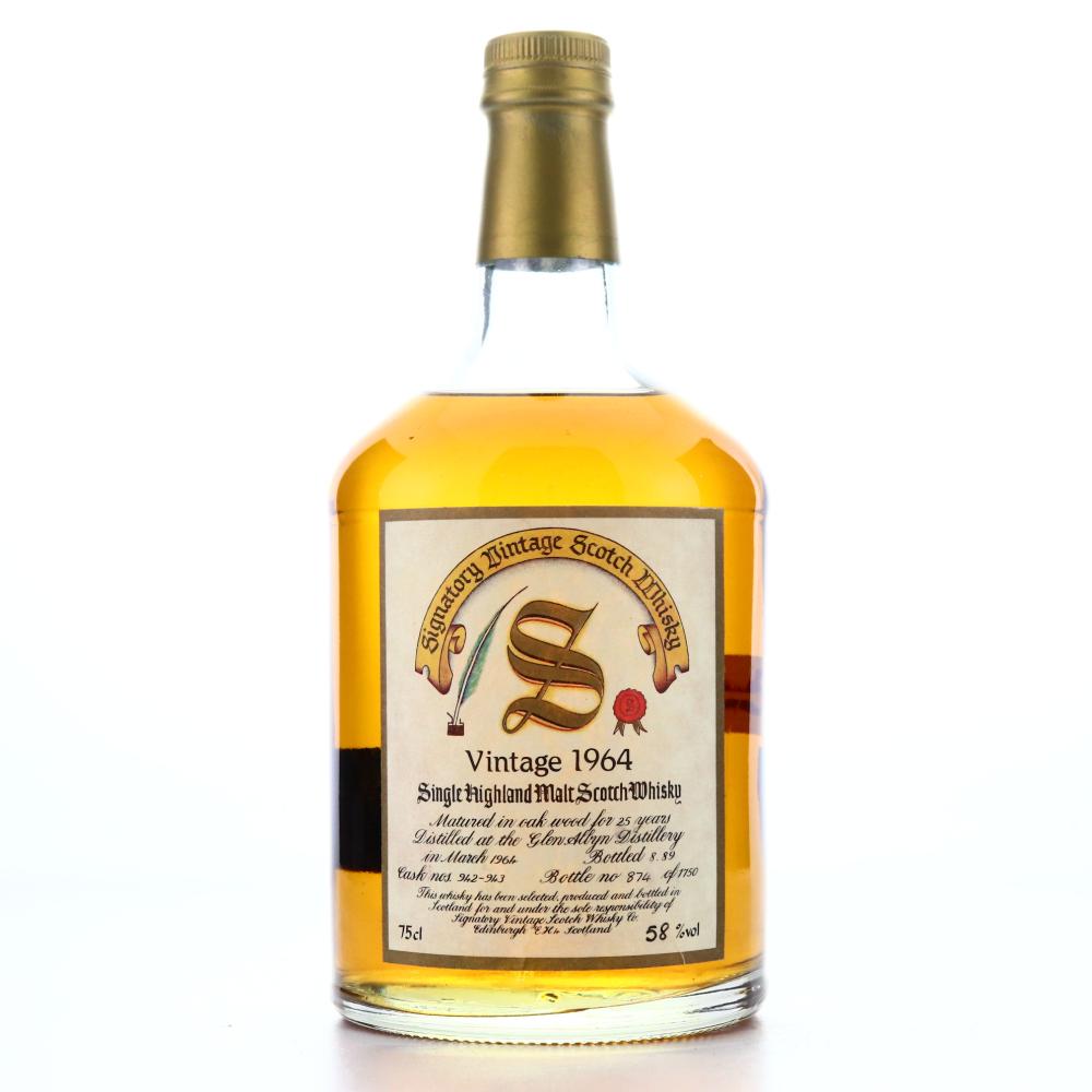 Glen Albyn 1964 Signatory Vintage 25 Year Old