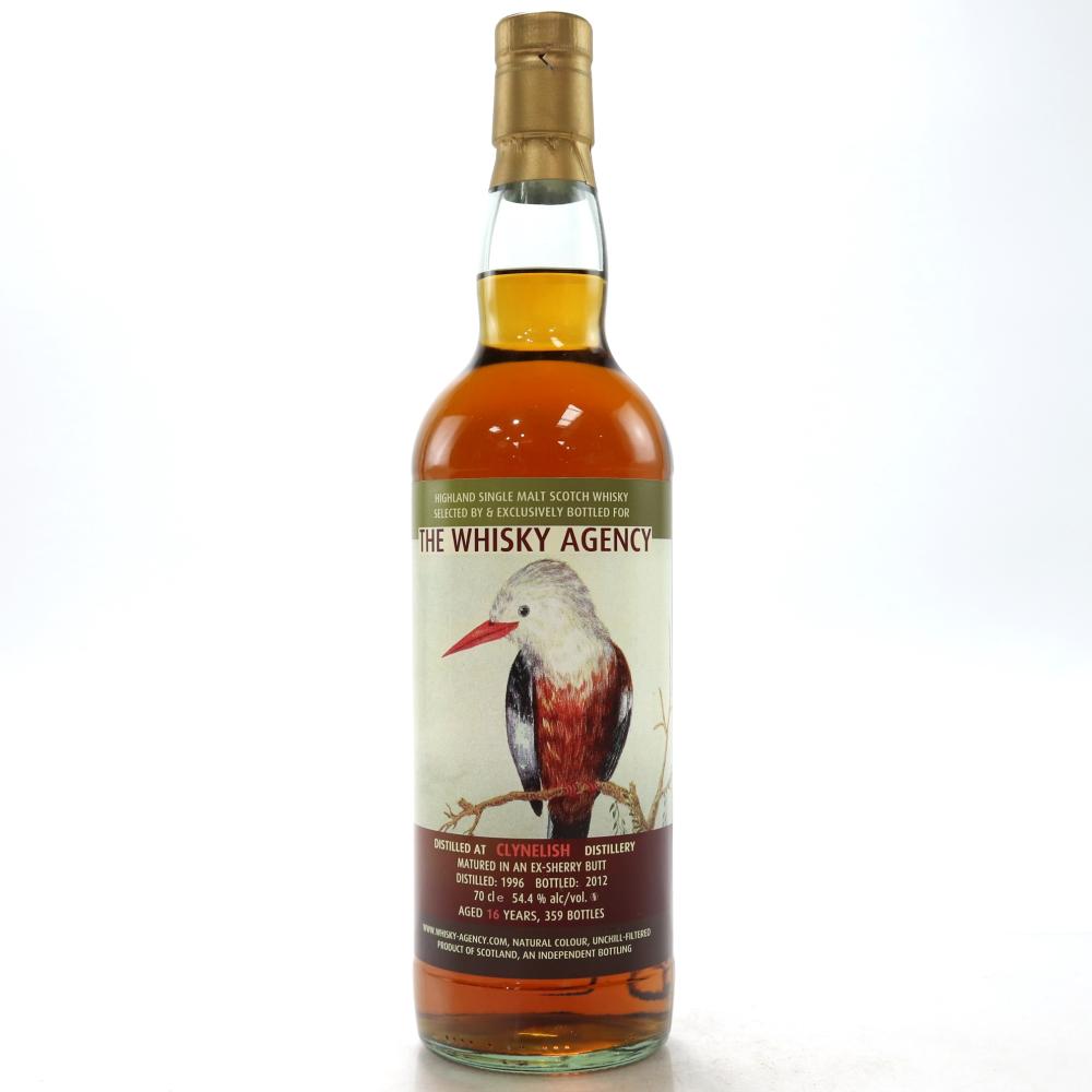 Clynelish 1996 Whisky Agency 16 Year Old
