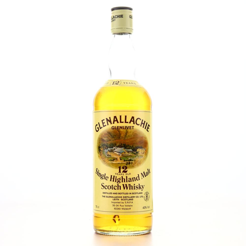 Glenallachie 12 Year Old 1980s / SNPA Import