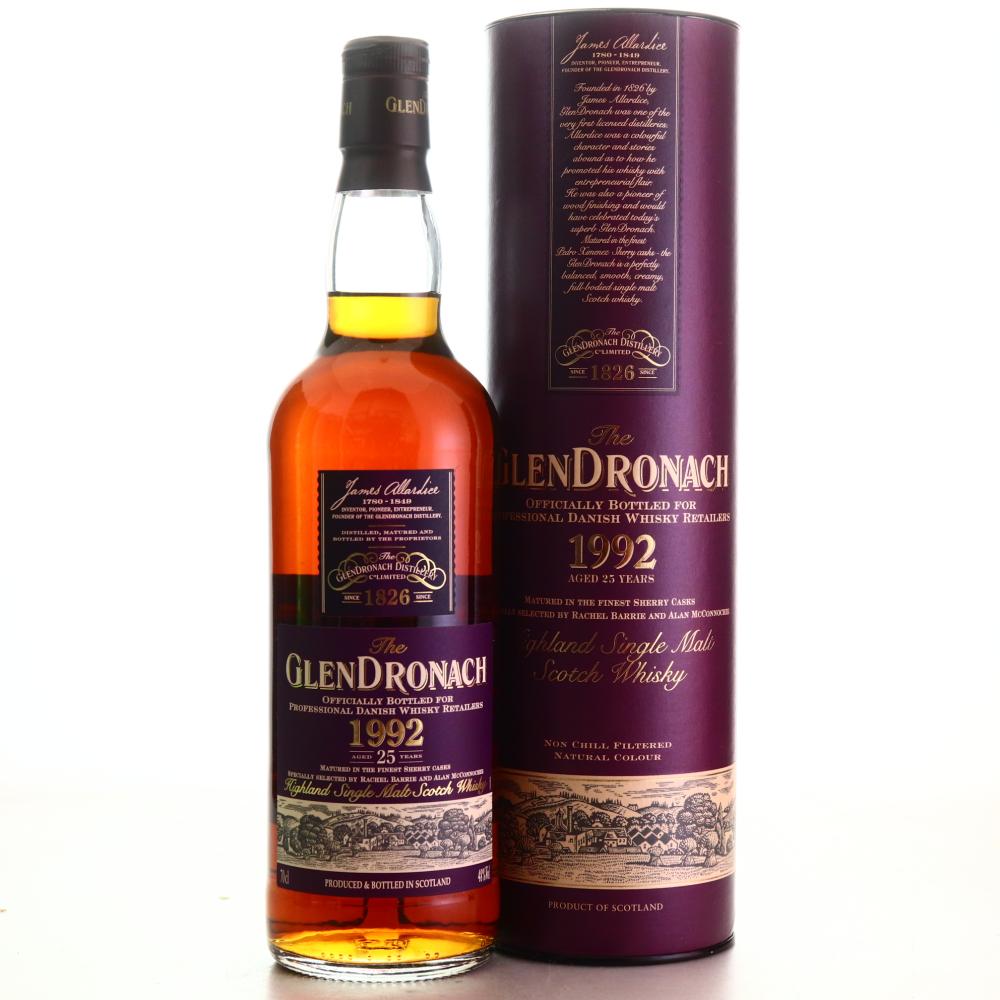 Glendronach 1992 Sherry Cask 25 Year Old / Danish Retailers