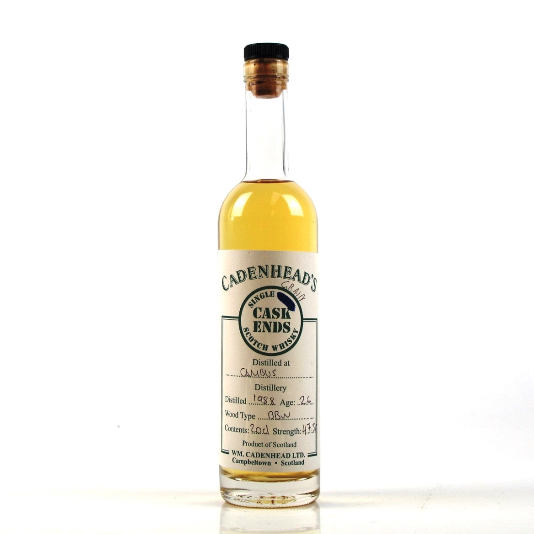 Cambus 1988 Cadenhead's 26 Year Old 20cl