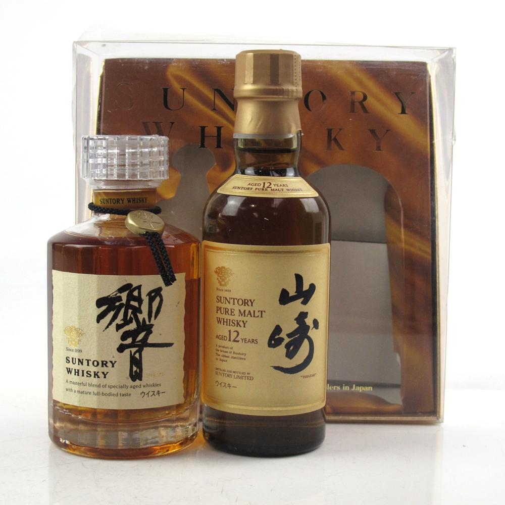 Suntory Pure Malt / Yamazaki 12 Year Old and Hibiki / 2 x 18cl
