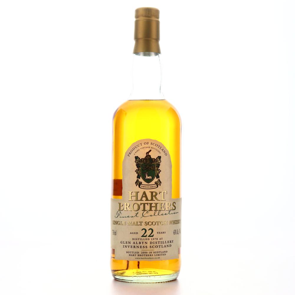 Glen Albyn 1978 Hart Brothers 22 Year Old 75cl / US Import