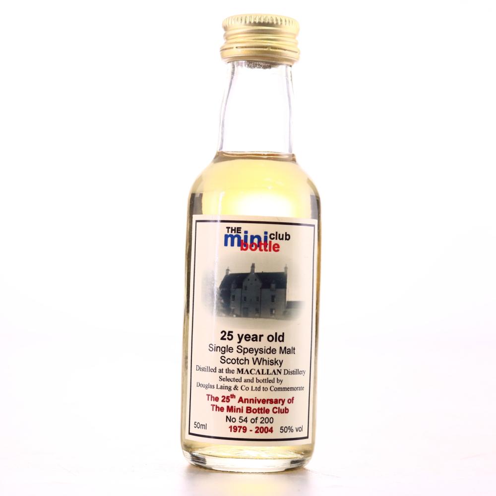 Macallan 1979 Mini Bottle Club 25 Year Old Miniature