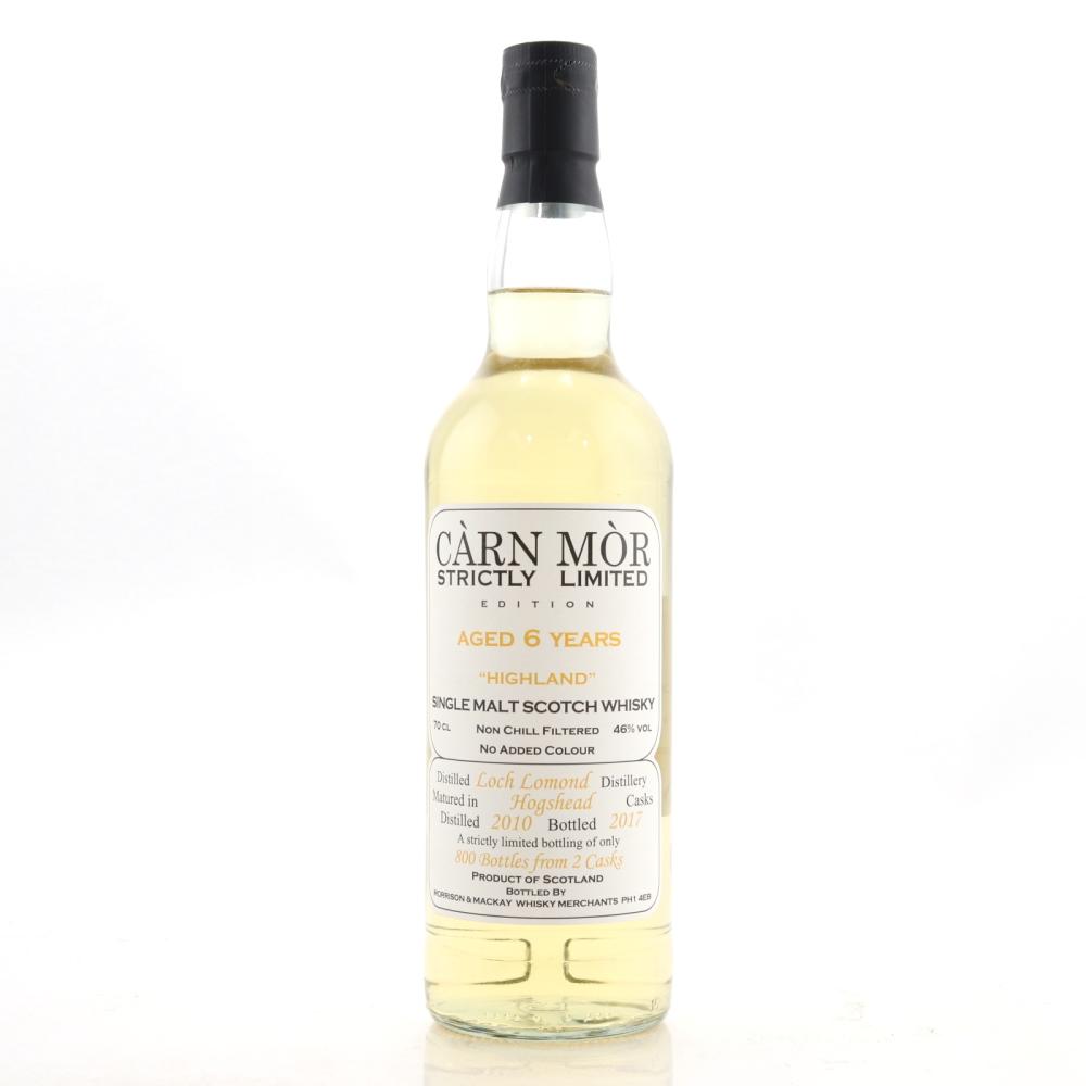 Loch Lomond 2010 Carn Mor 6 Year Old
