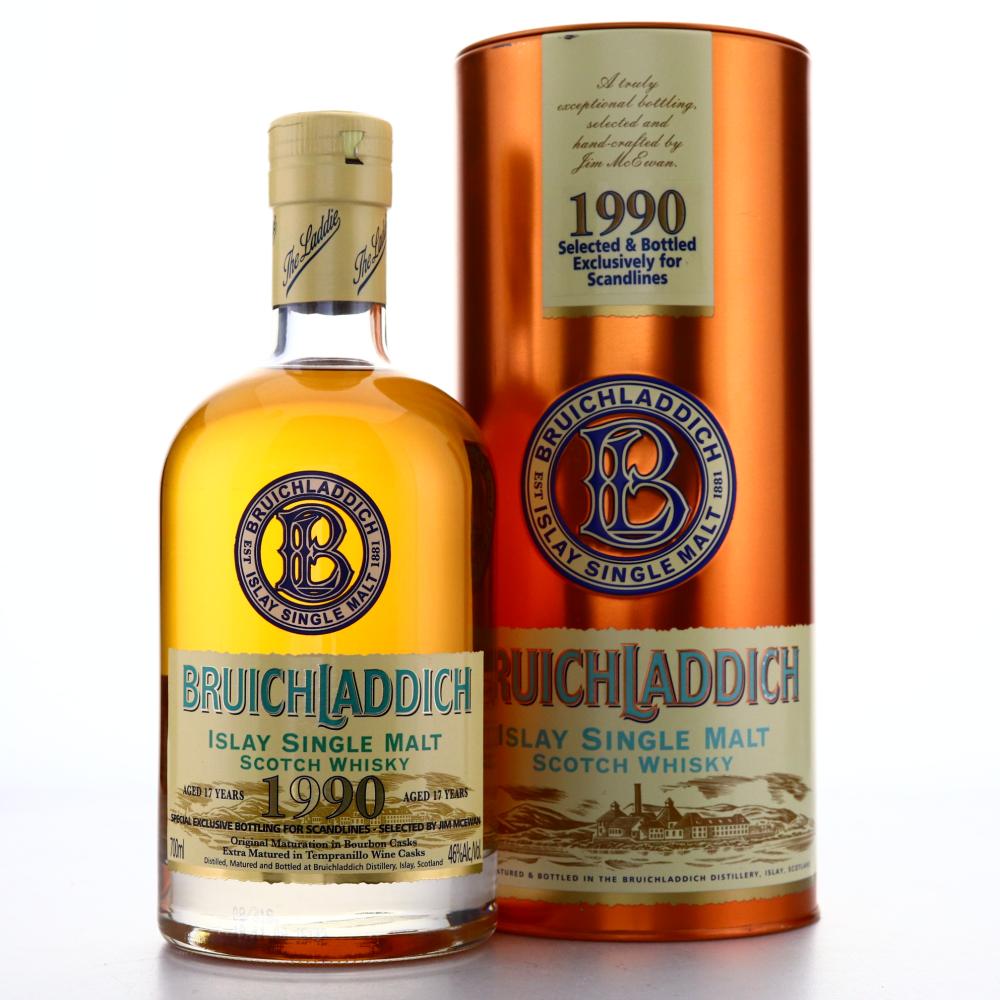 Bruichladdich 1990 17 Year Old / Scandlines