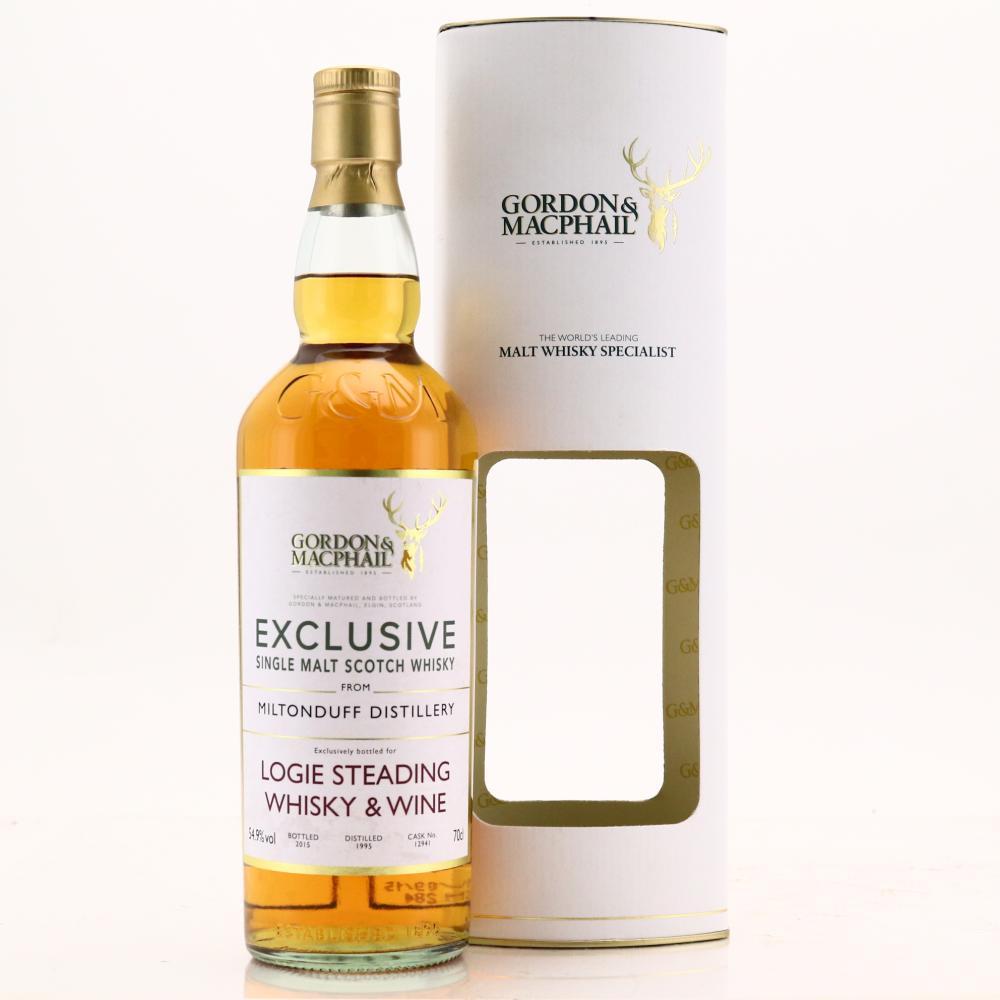 Miltonduff 1995 Gordon and MacPhail Single Cask / Logie Steading Whisky & Wine