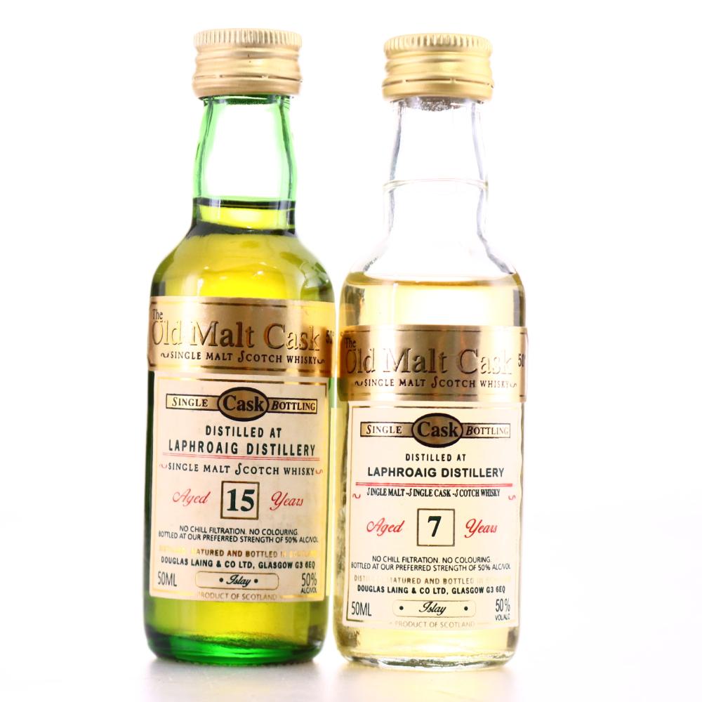 Laphroaig Douglas Laing Miniatures x 2