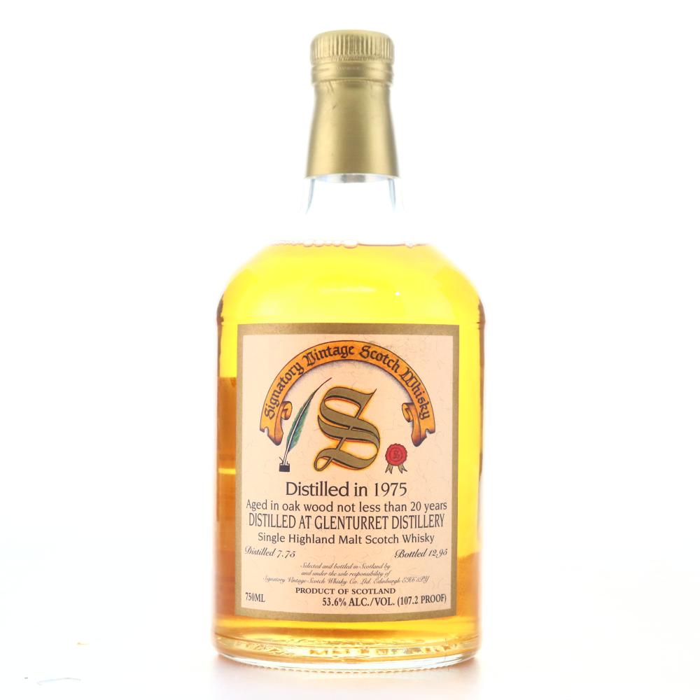 Glenturret 1975 Signatory Vintage 20 Year Old 75cl / US Import