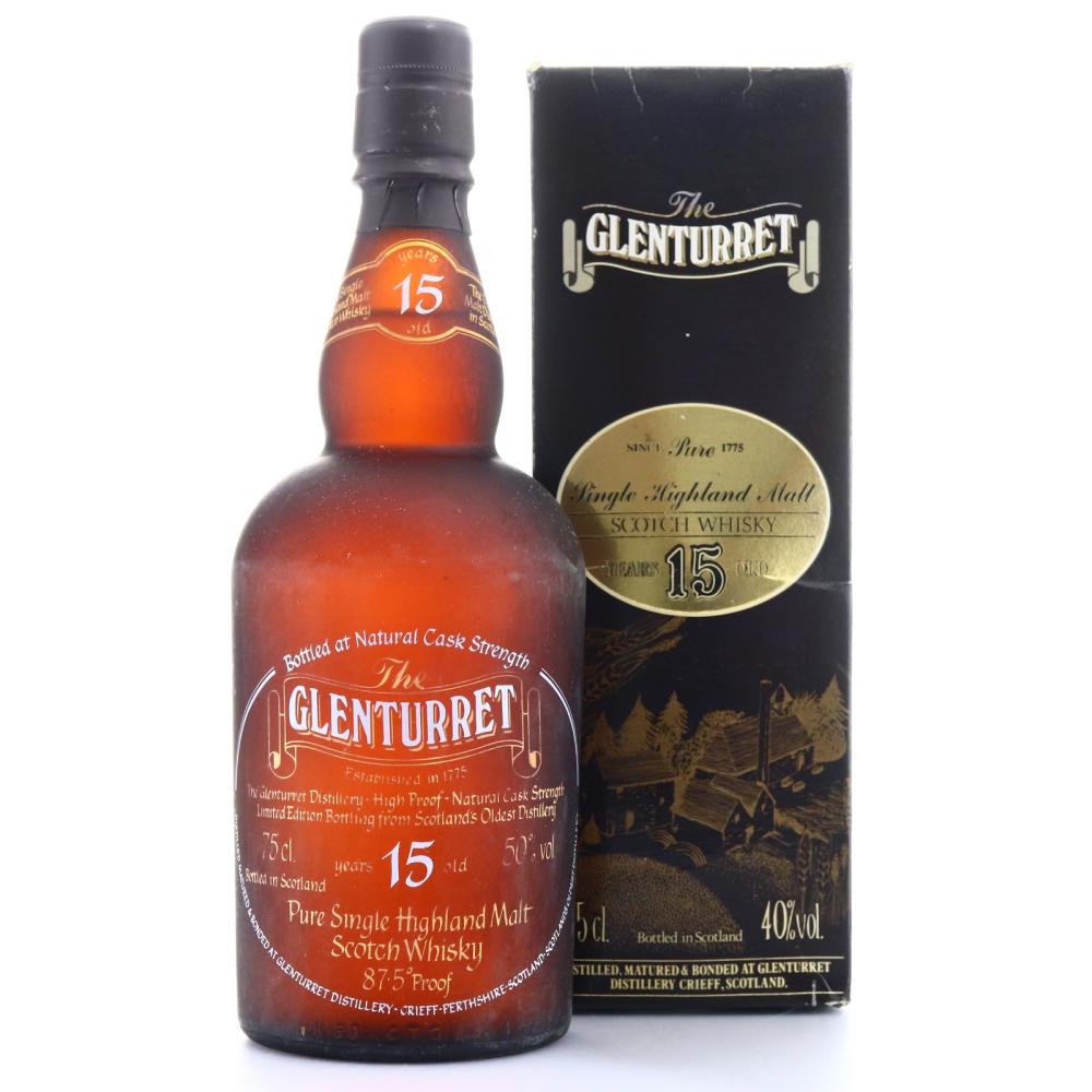 Glenturret 15 Year Old High Proof 75cl 