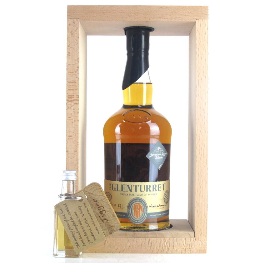 Glenturret 1987 Jamieson's Jigger Edition 29 Year Old / including Miniature and Key Ring 