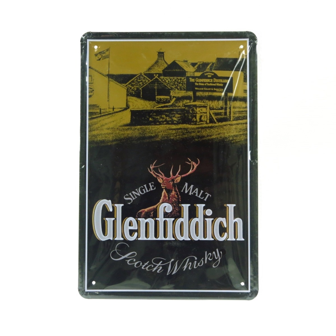 Glenfiddich Distillery Metal Plaque 295mm x 198mm