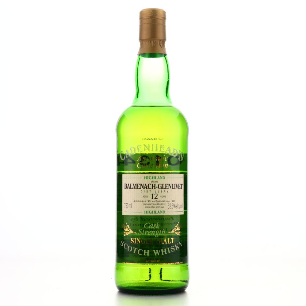 Balmenach 1981 Cadenhead's 12 Year Old 75cl / US Import