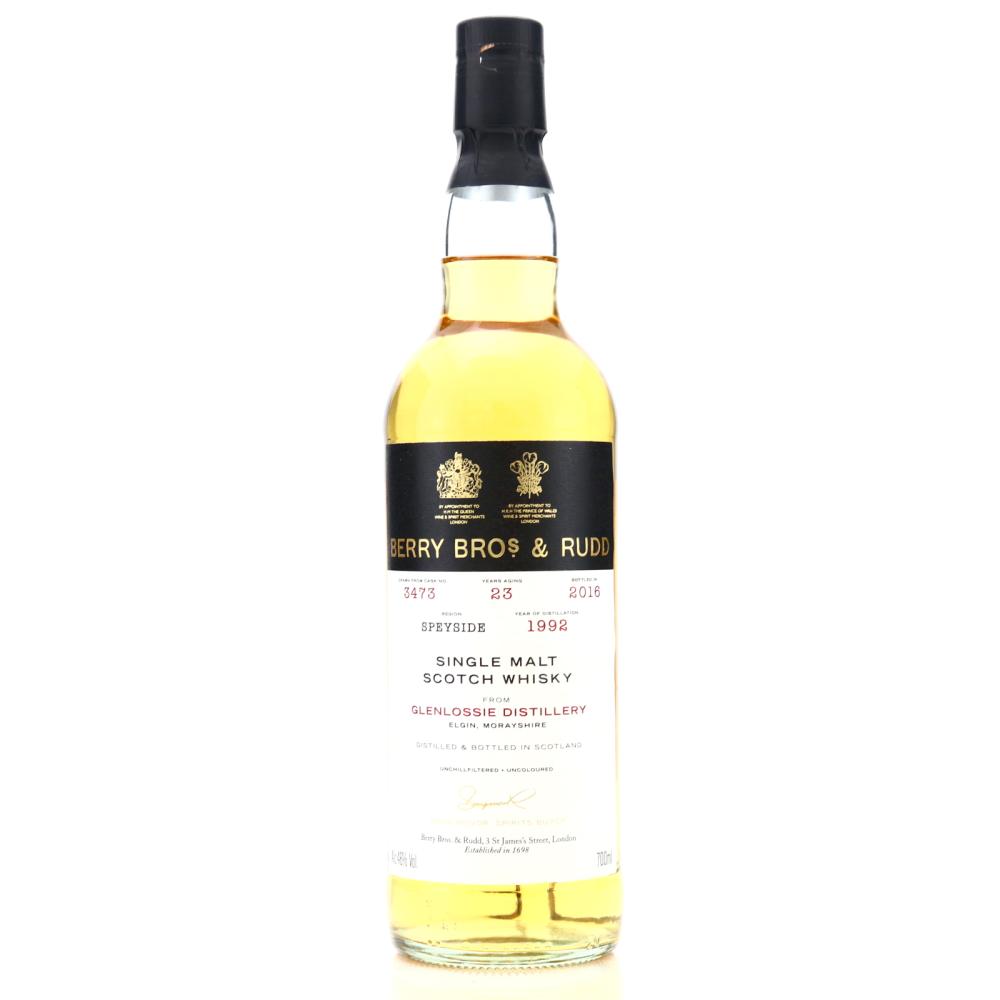 Glenlossie 1992 Berry Brothers and Rudd 23 Year Old