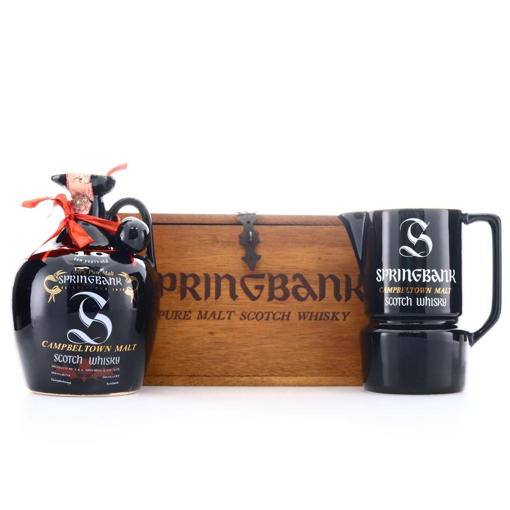 Springbank 10 Year Old Decanter 1980s / with Jug