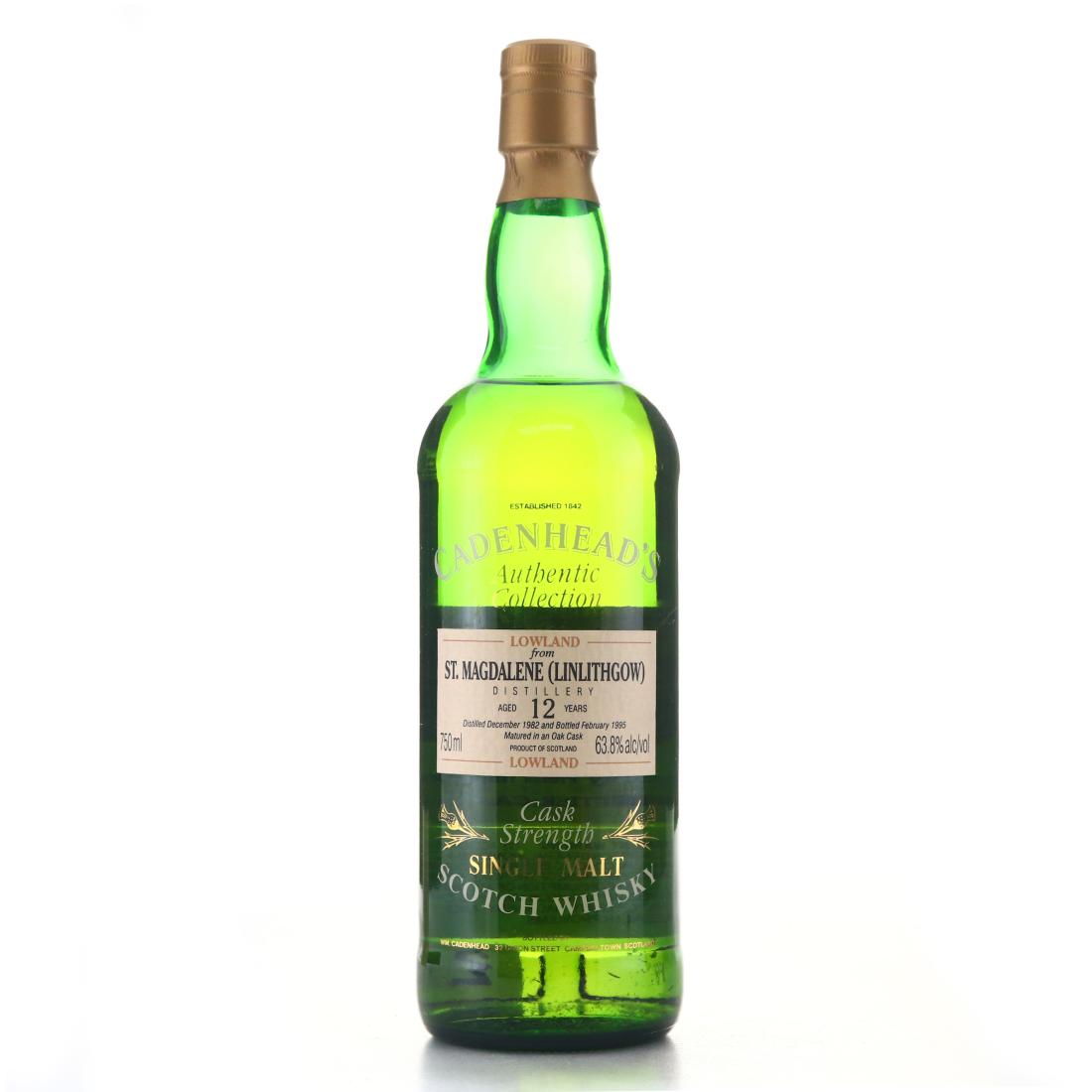 St Magdalene 1982 Cadenheads 12 Year Old 75cl / US Import