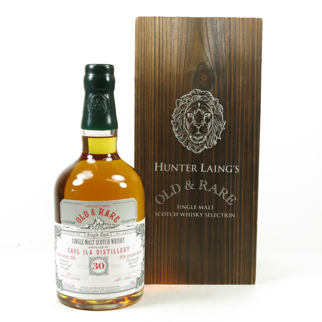Caol Ila 1984 Hunter Laing 30 Year Old Whisky | Whisky Auctioneer