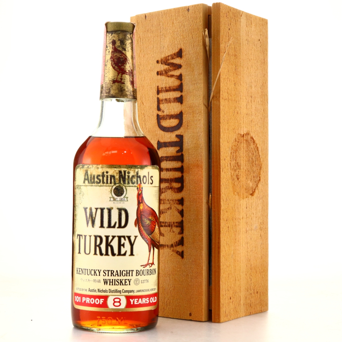 Wild Turkey 8 Year Old 101 Proof 1983 / Japanese Import