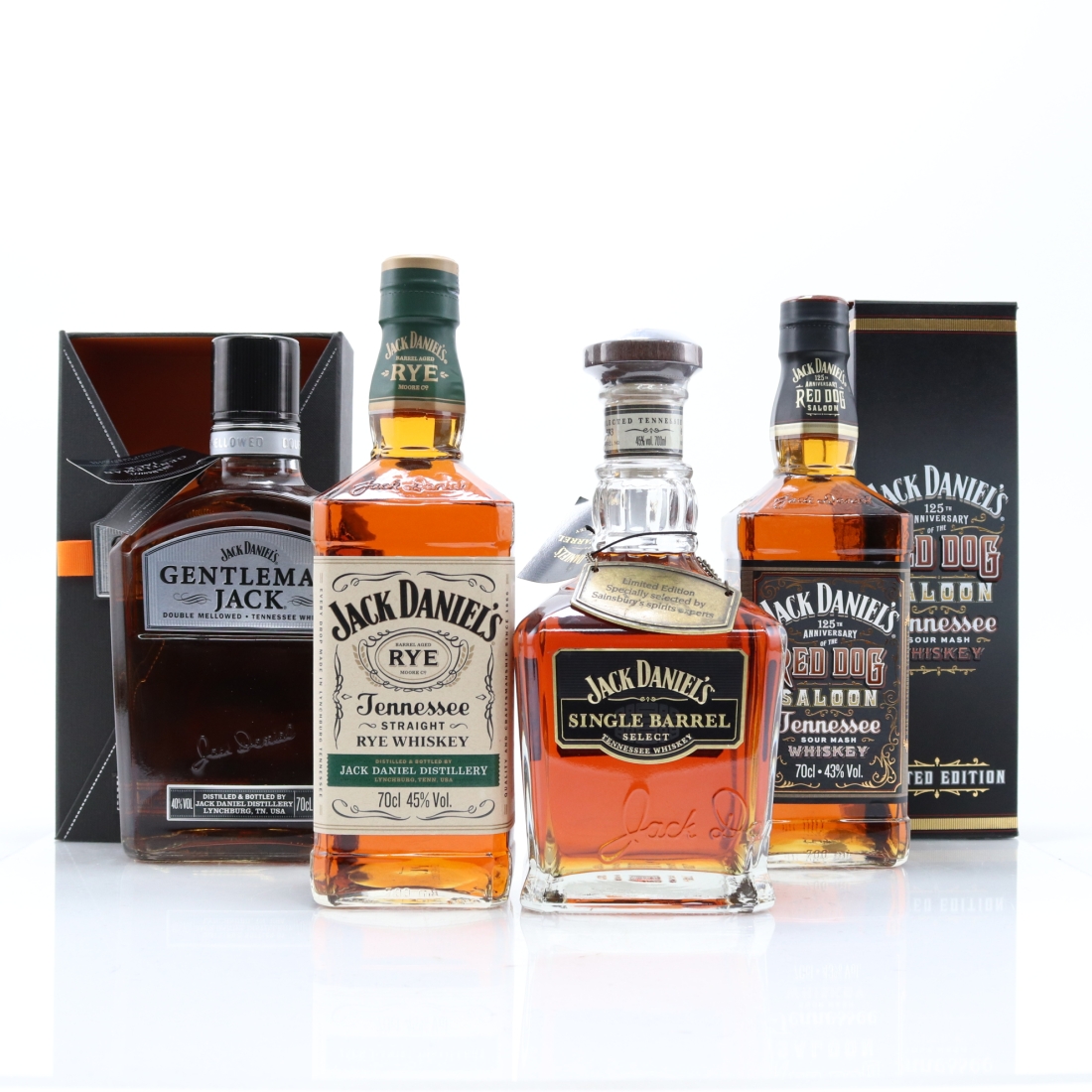 Jack Daniel's Selection 4 x 70cl