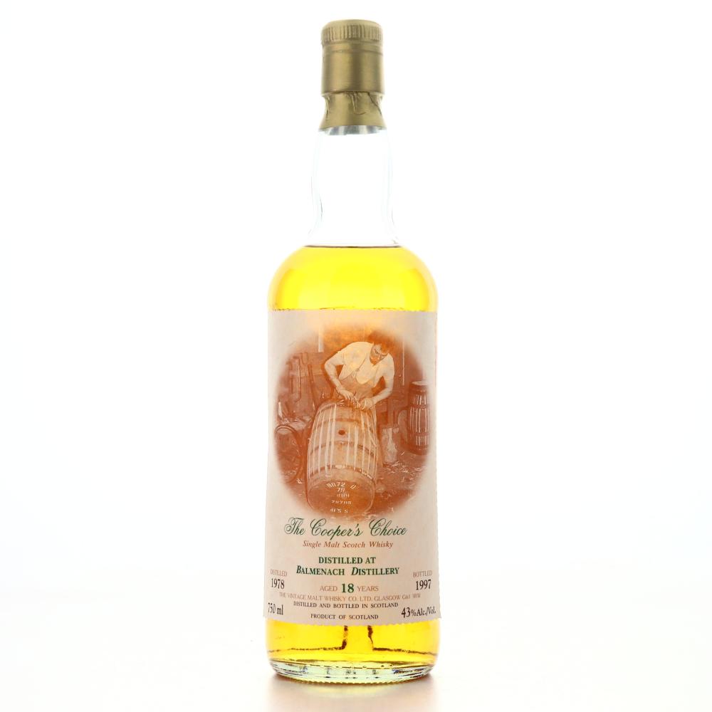 Balmenach 1978 Cooper's Choice 18 Year Old 75cl / US Import