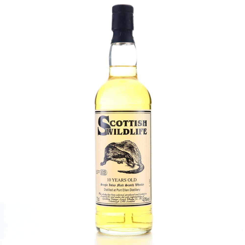 Port Ellen 10 Year Old Signatory Vintage / Scottish Wildlife