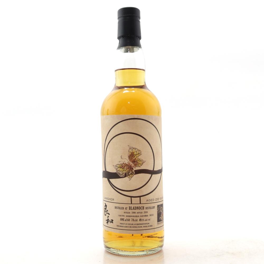 Bladnoch 1990 Whisky Agency 26 Year Old / Liangher