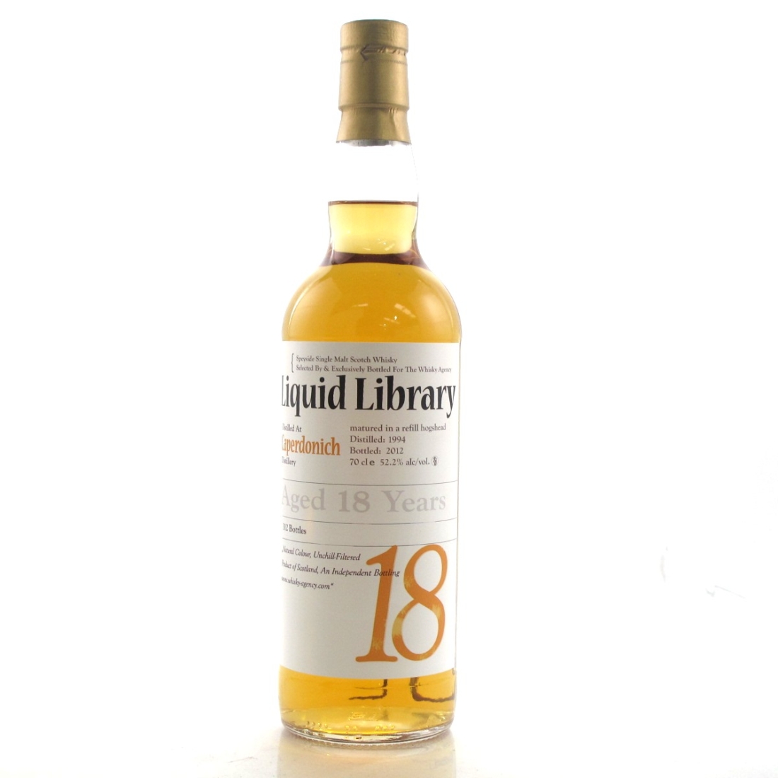 Caperdonich 1994 Whisky Agency 18 Year Old / Liquid Library