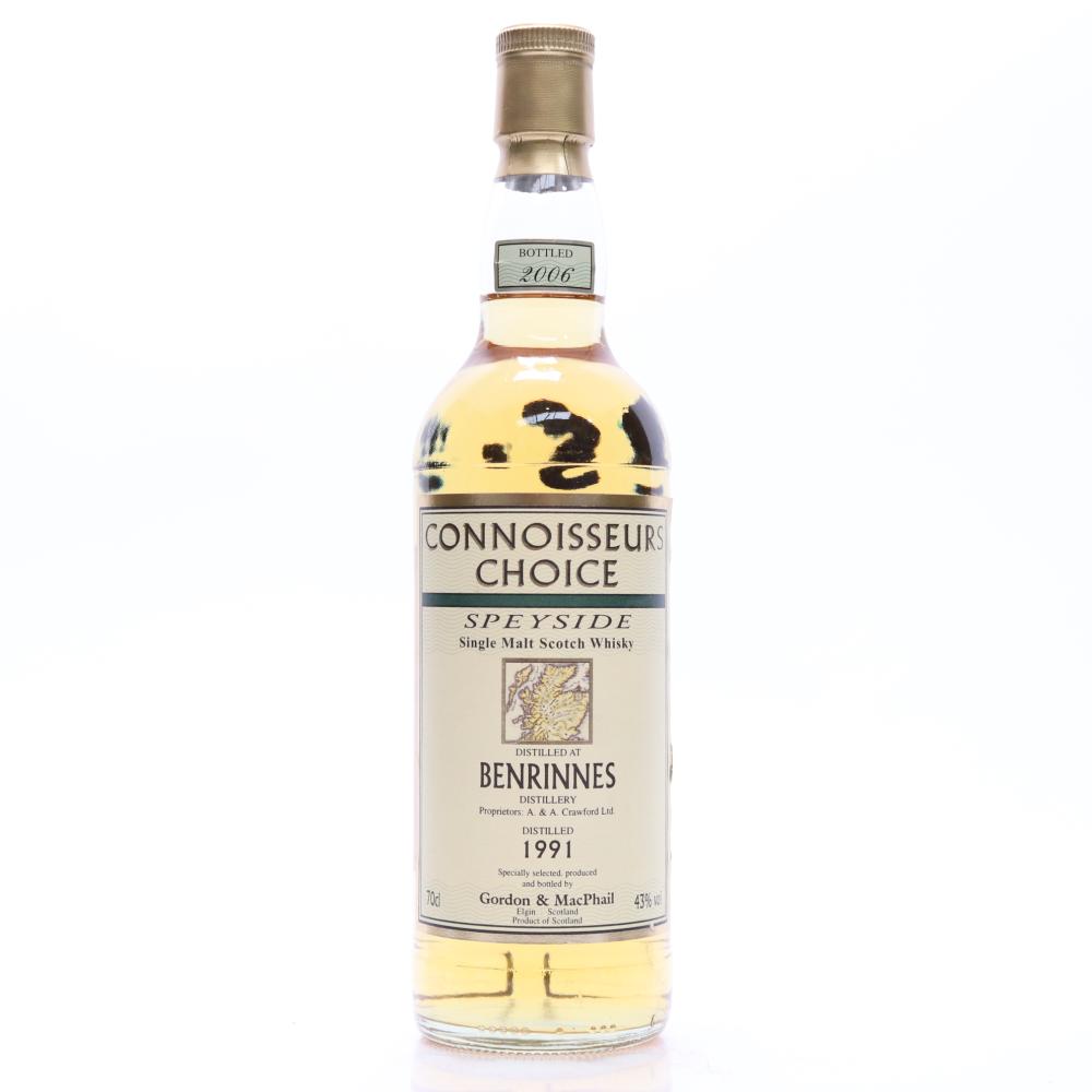 Benrinnes 1991 Gordon and MacPhail