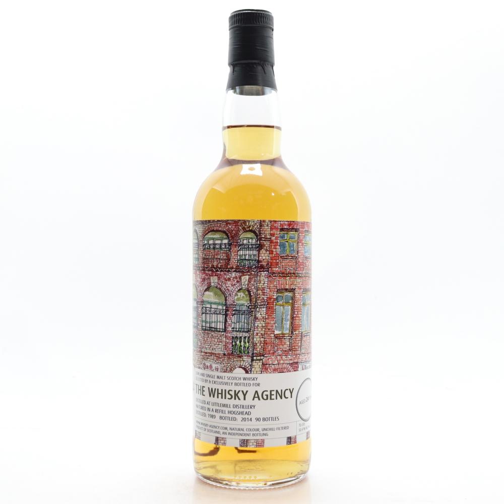 Littlemill 1989 Whisky Agency 24 Year Old / One of 90 Bottles